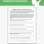 Cognitive Distortions: Jumping To Conclusions