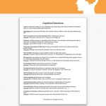 Cognitive Distortions Worksheet