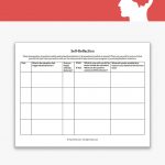 Self-Reflection Worksheet